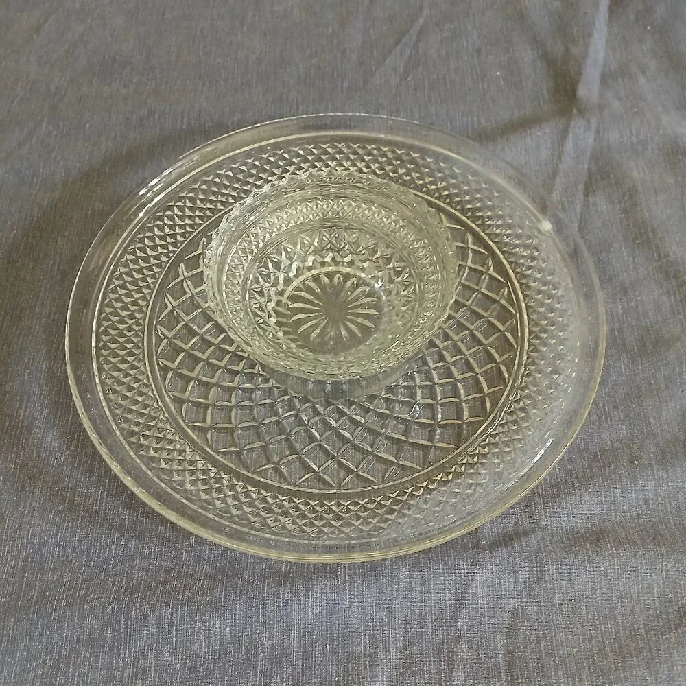 Anchor Chip & Dip Serving Dish New